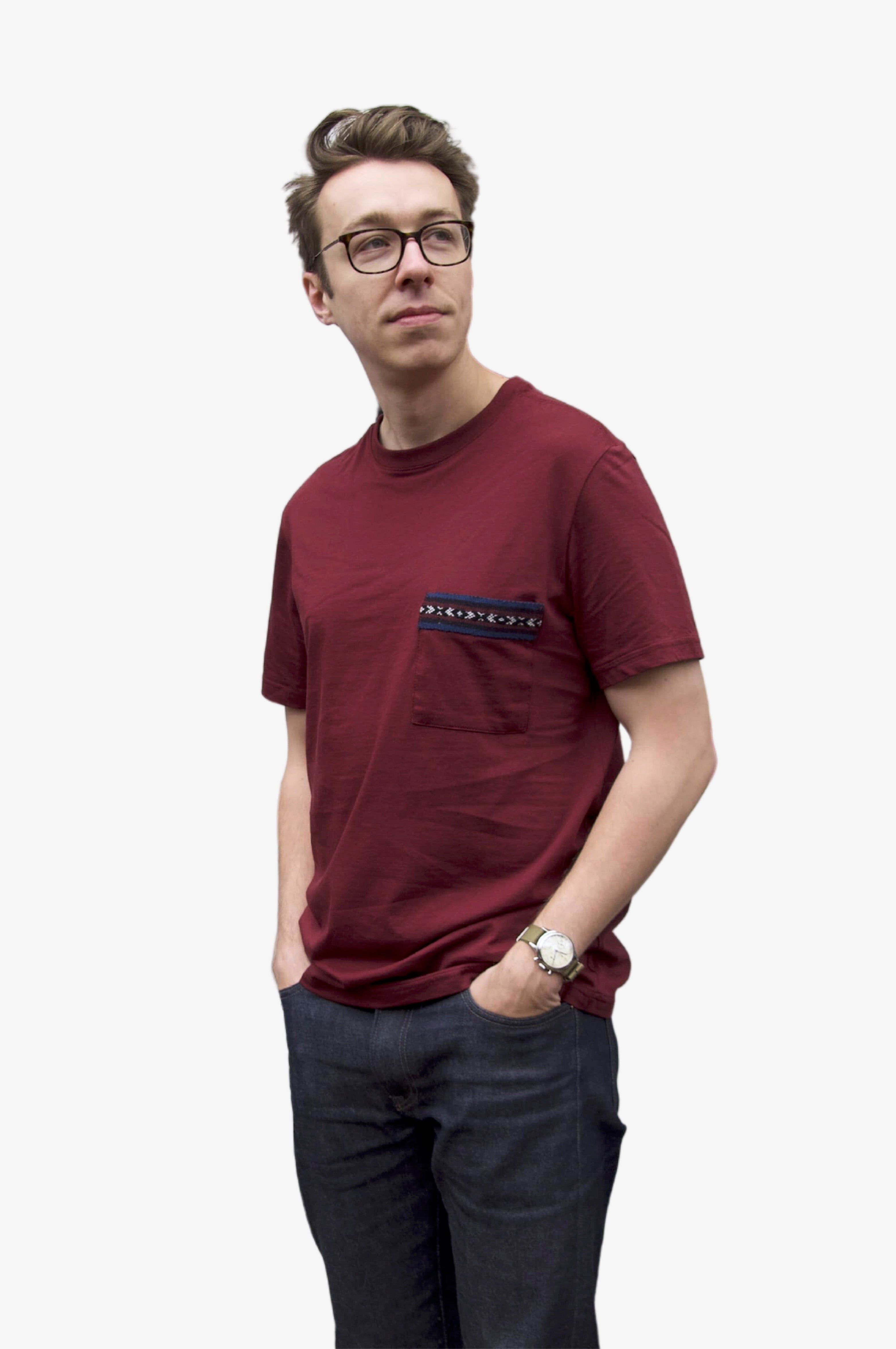Burgundy Unisex T-shirt
