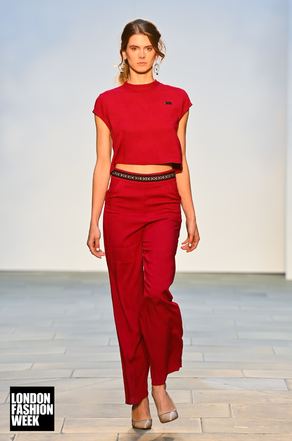 Burgundy two piece Handmade Stories