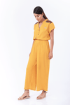 Kala Cotton Mustard Jumpsuit main image 1